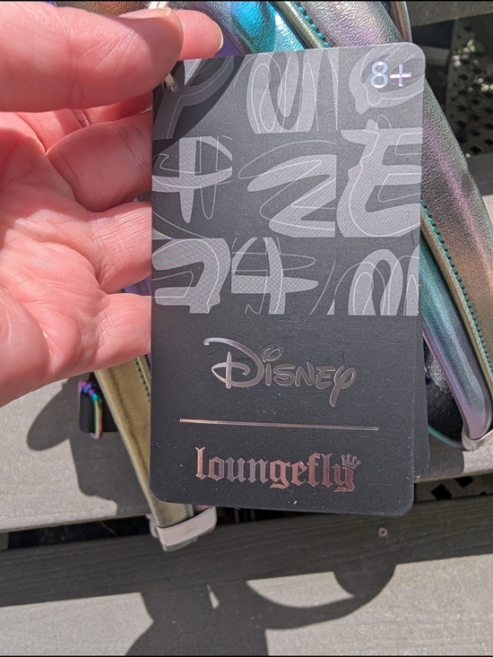 Disney Loungefly Iridescent Oil Slick  Mickey Mouse Mini Backpack (NWT) main image 4